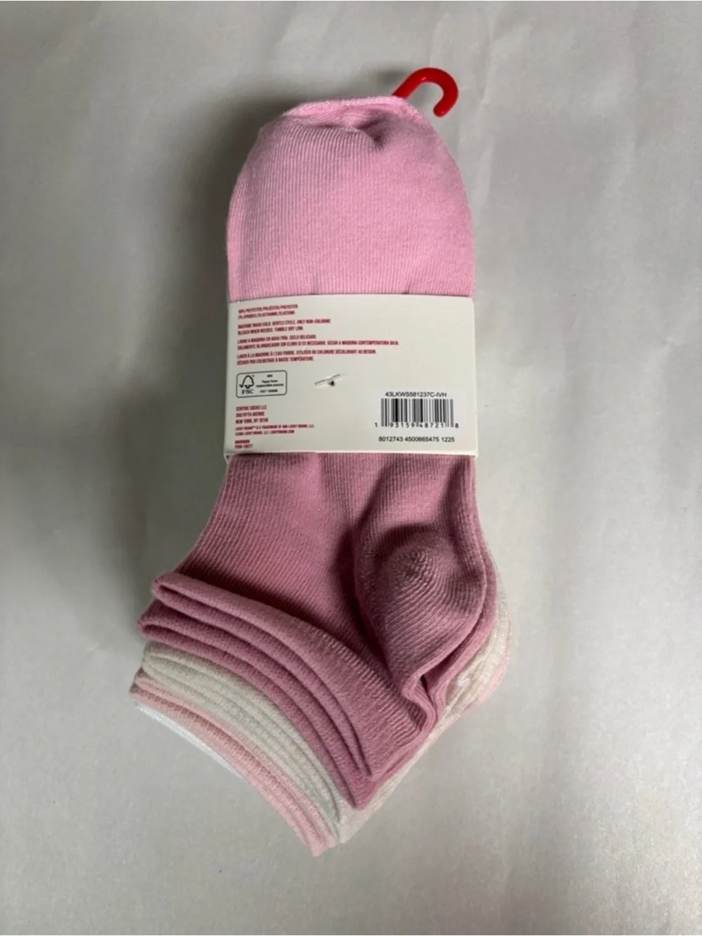New Lucky Brand Socks Women’s 8 Pair Multicolor Quarter Socks Casual Activewear